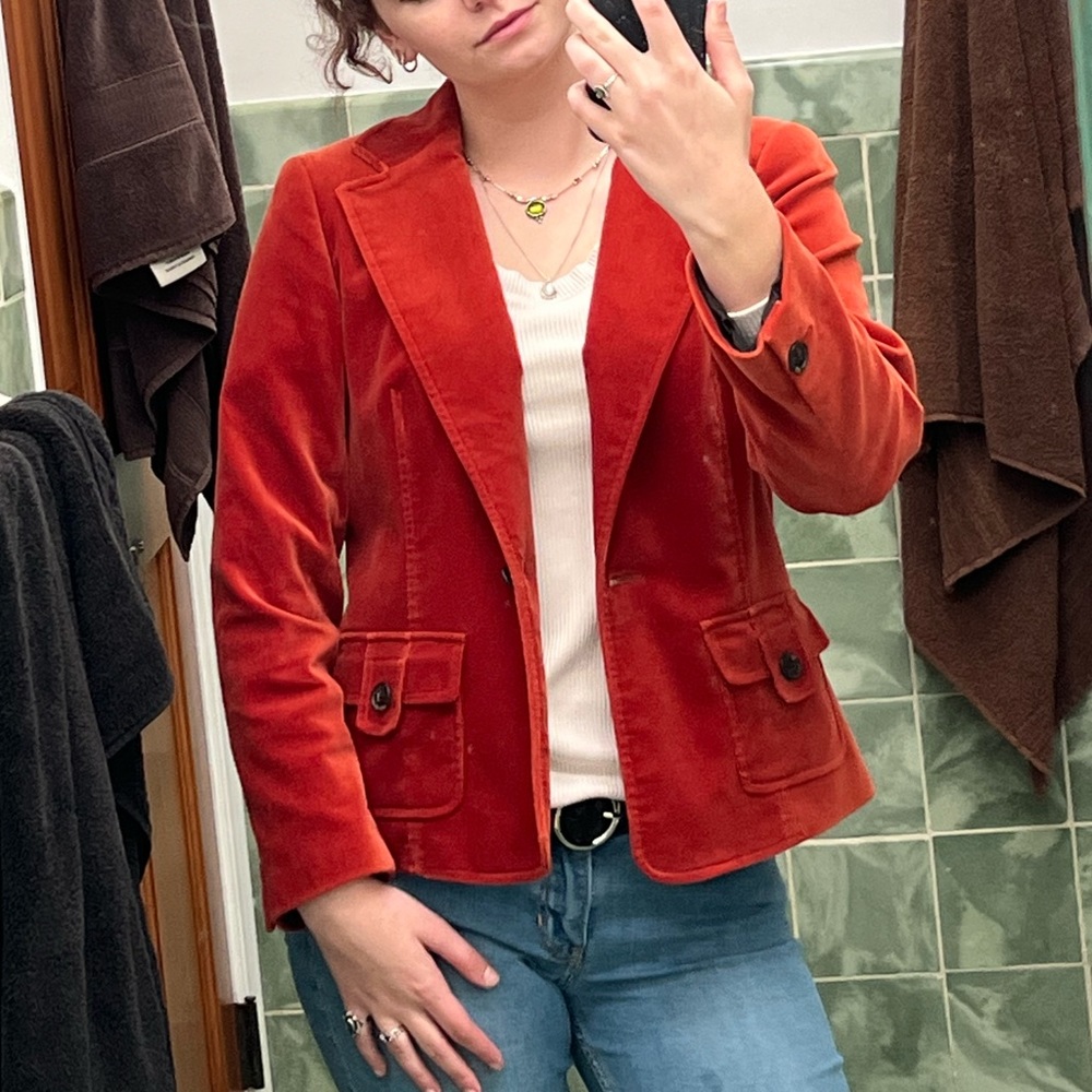 Peck & Peck Rust colored coat